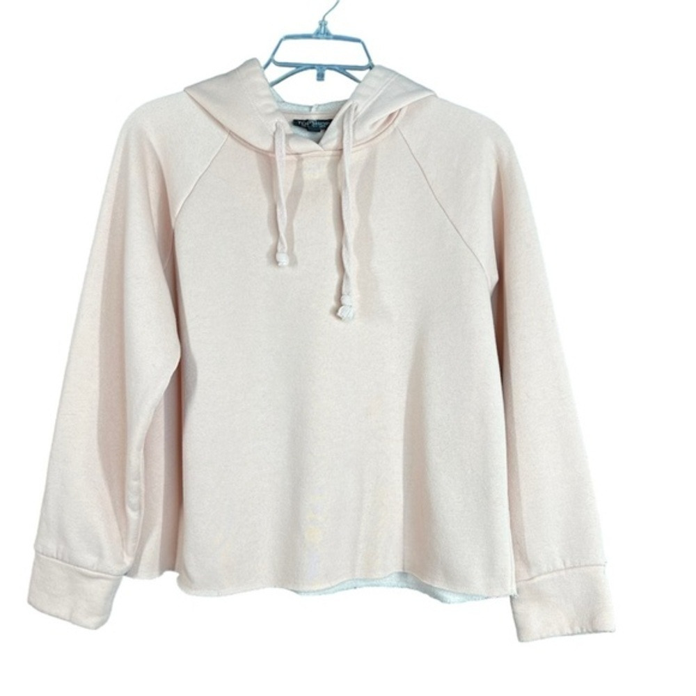Topshop Cream Hoodie